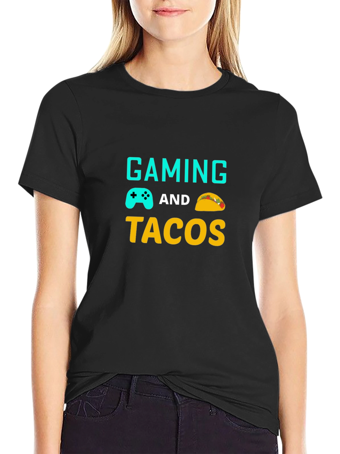 Gaming and Tacos Graphic T-Shirt