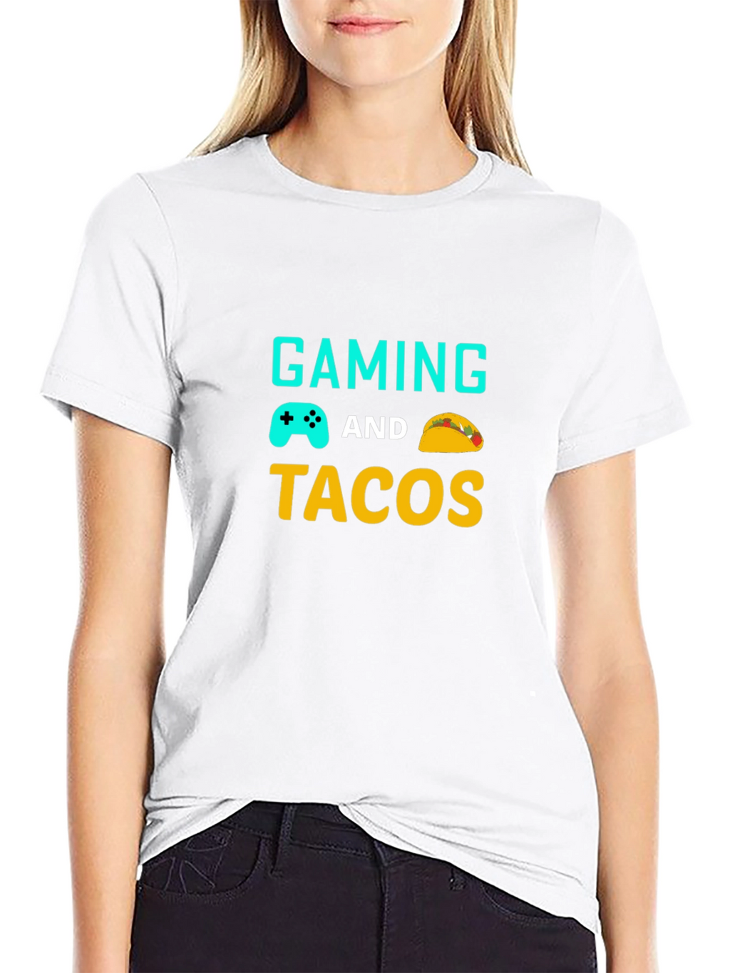 Gaming and Tacos Graphic T-Shirt