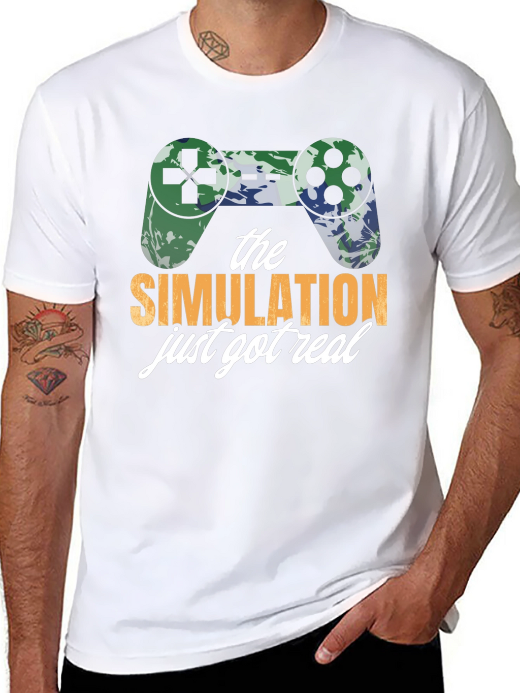 Simulation Just Got Real Gamer T-Shirt