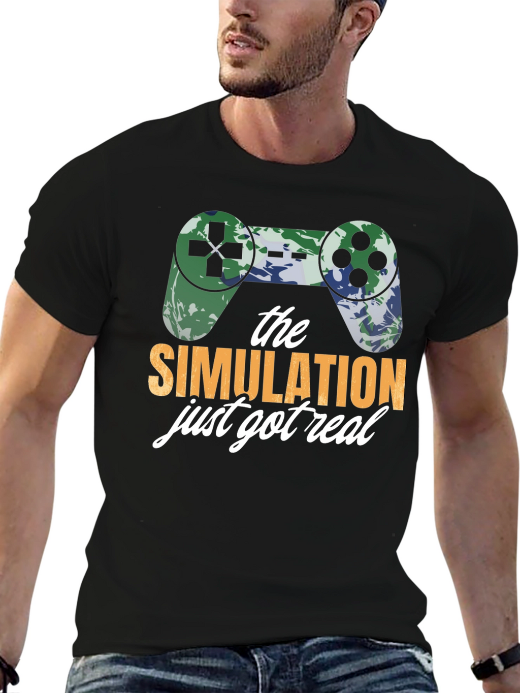 Simulation Just Got Real Gamer T-Shirt