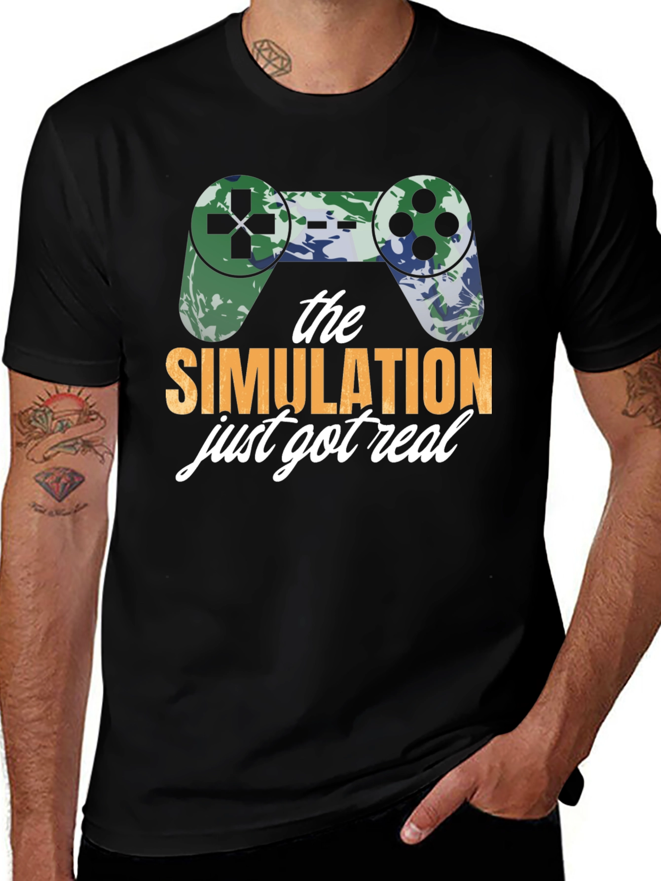 Simulation Just Got Real Gamer T-Shirt