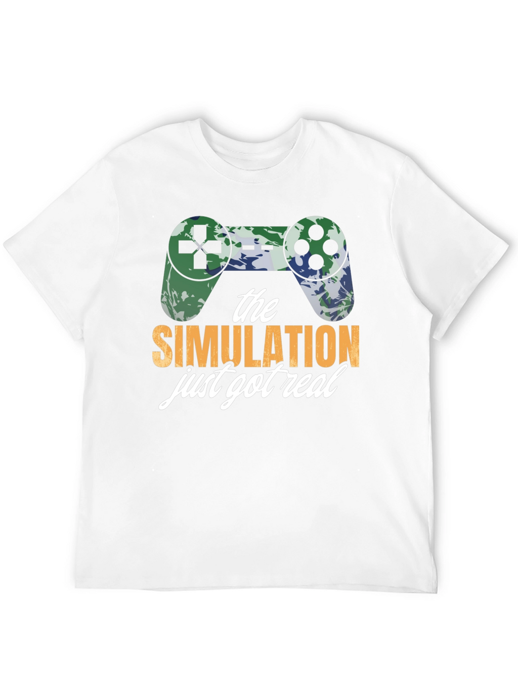 Simulation Just Got Real Gamer T-Shirt