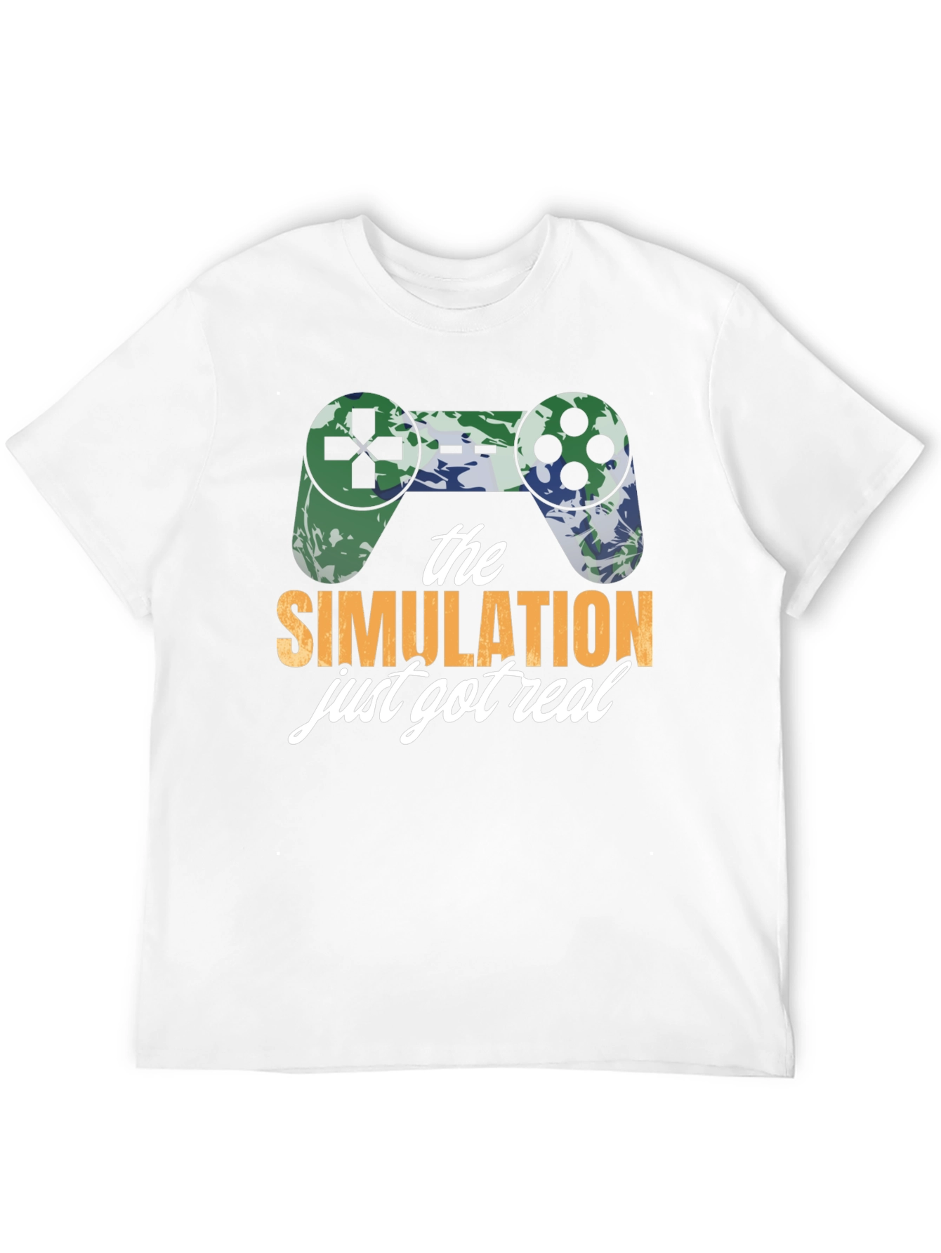 Simulation Just Got Real Gamer T-Shirt
