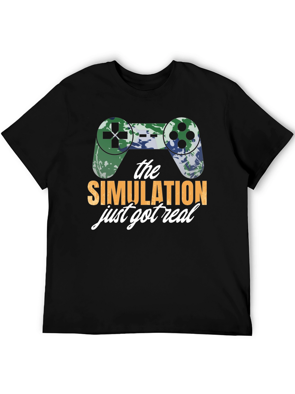 Simulation Just Got Real Gamer T-Shirt