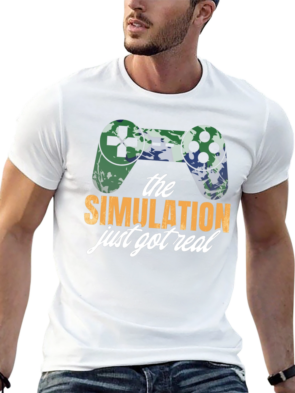 Simulation Just Got Real Gamer T-Shirt