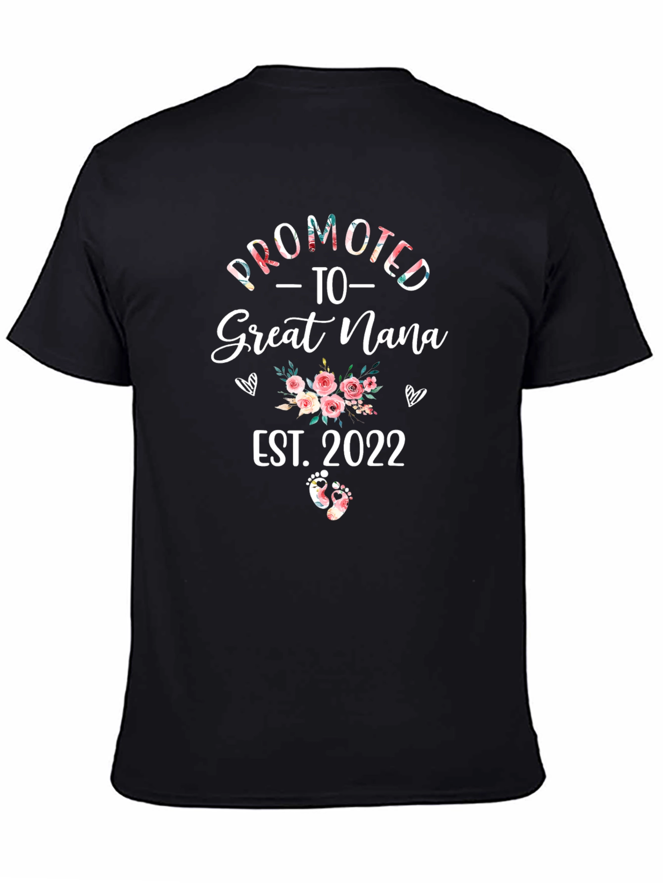 Promoted to Great Nana EST. 2022 T-Shirt