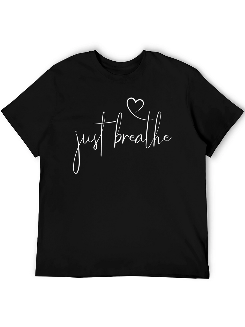 Just Breathe Graphic Tee - Relaxed Fit