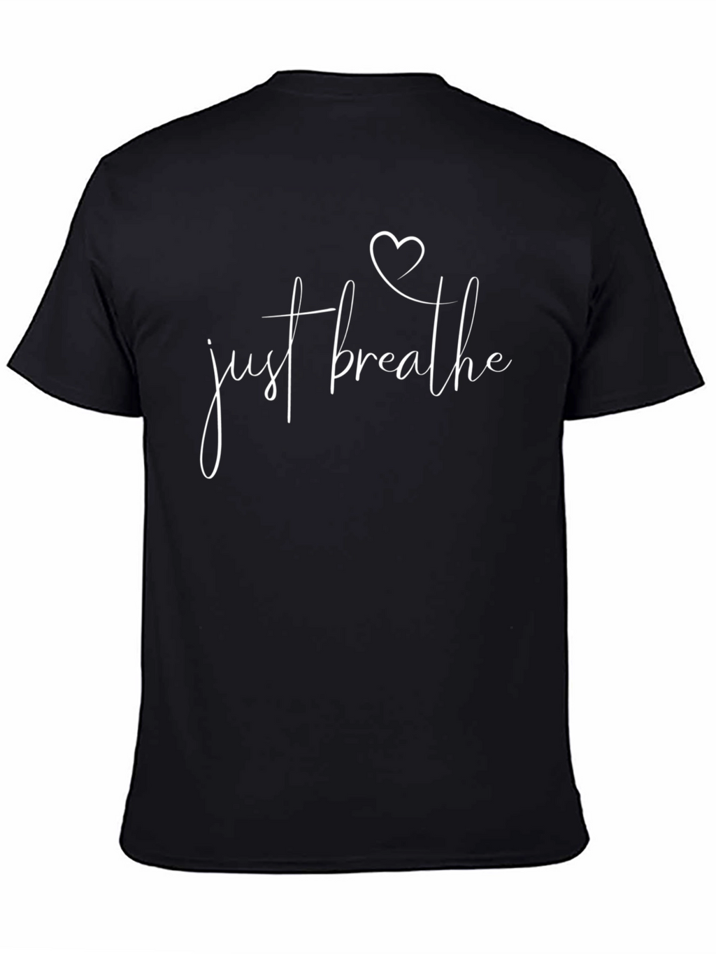 Just Breathe Graphic Tee - Relaxed Fit