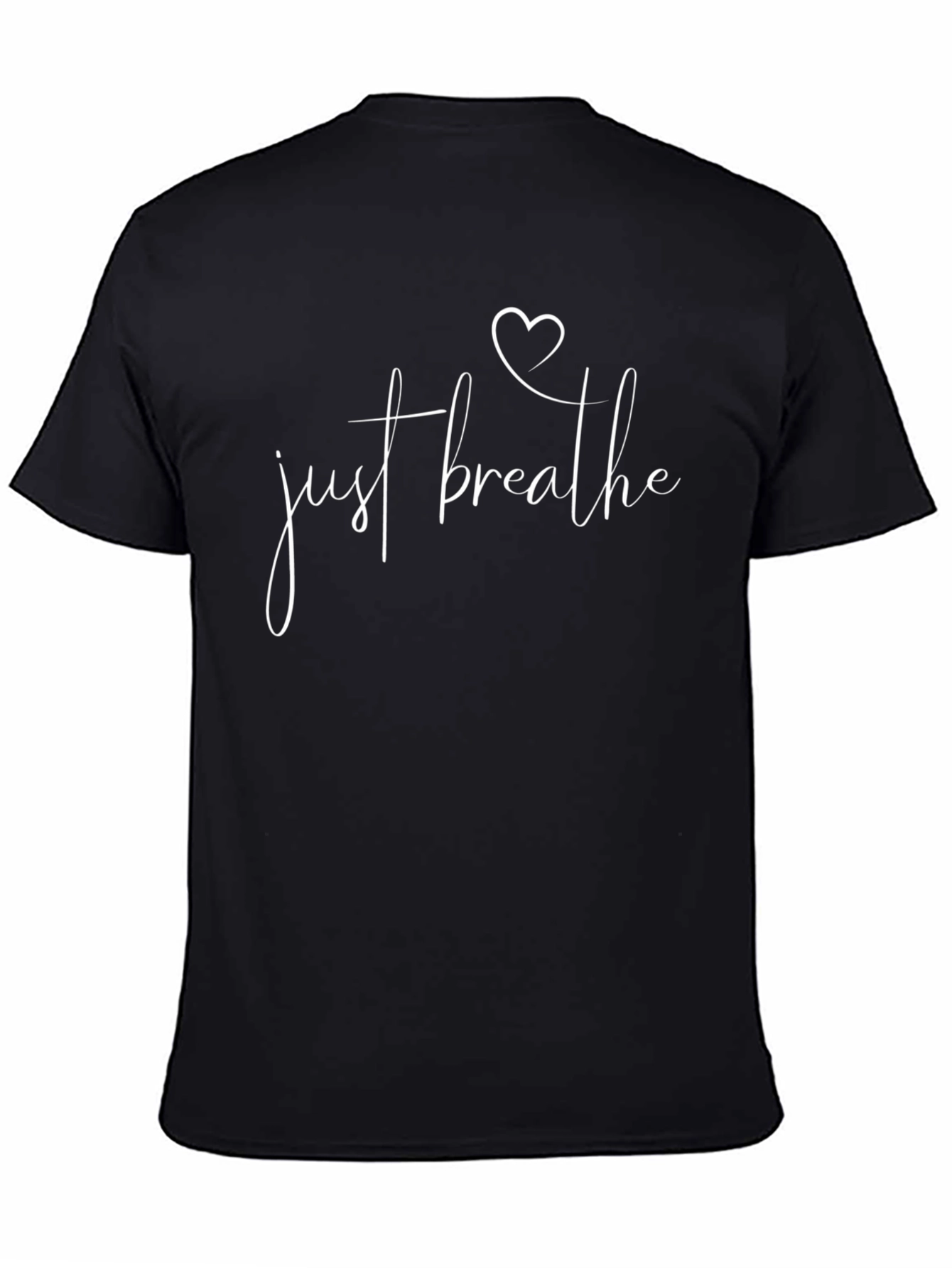 Just Breathe Graphic Tee - Relaxed Fit