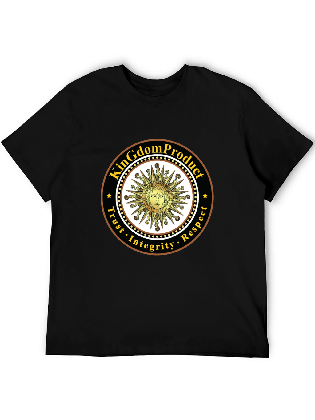KingDom Product Black Graphic Tee