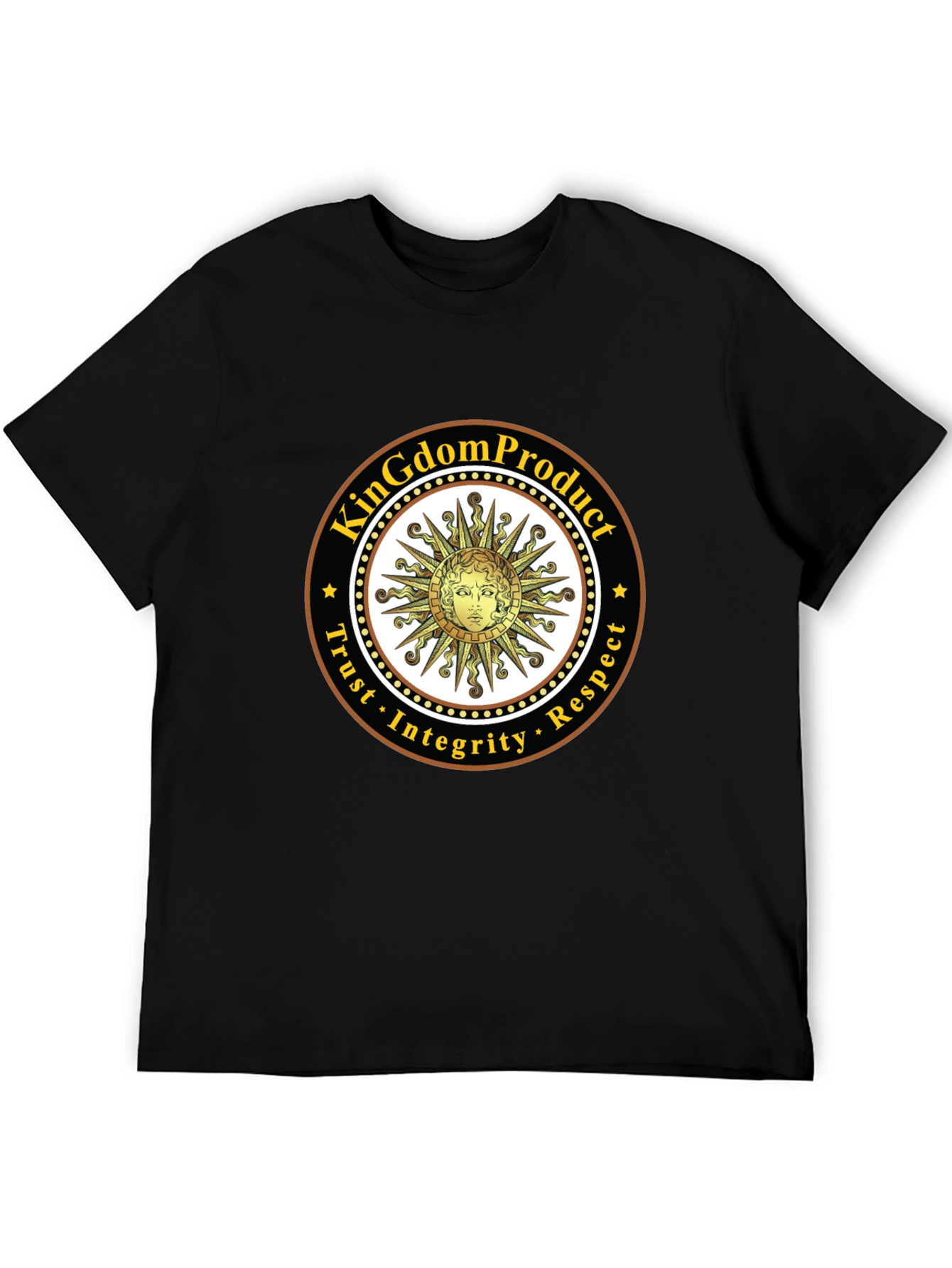 KingDom Product Black Graphic Tee
