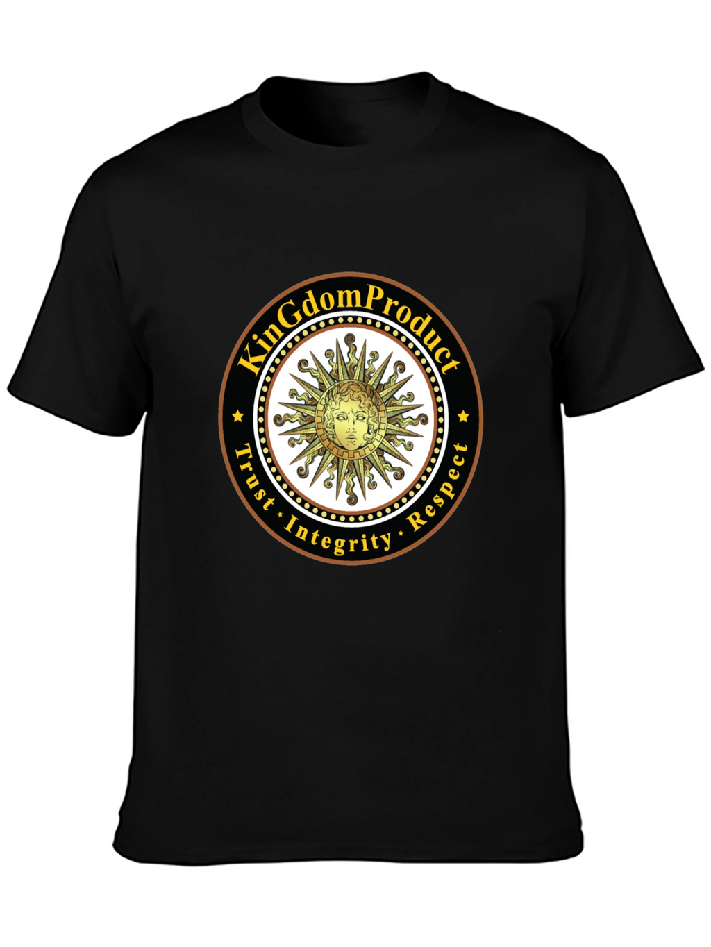 KingDom Product Black Graphic Tee