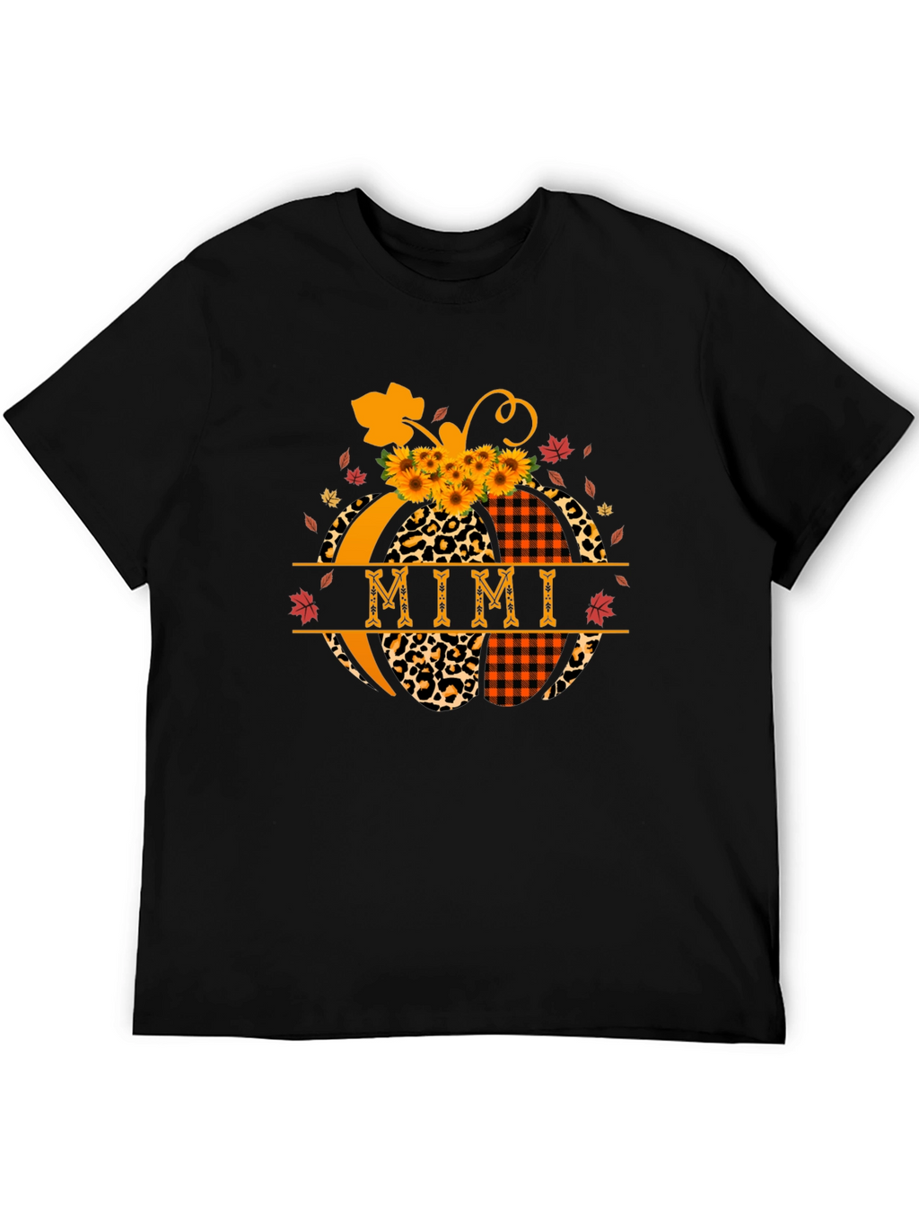 Mimi Pumpkin T-Shirt Fall Thanksgiving