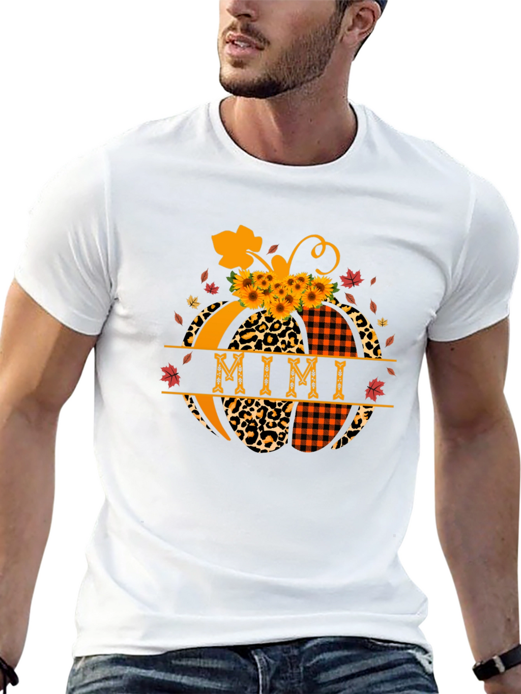 Mimi Pumpkin T-Shirt Fall Thanksgiving