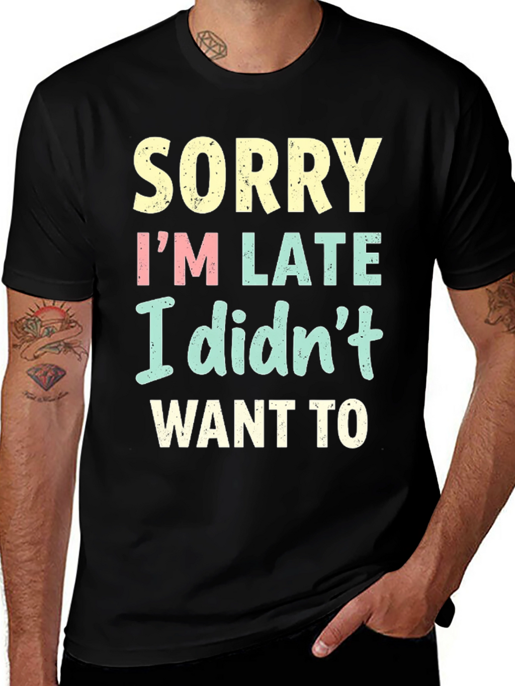 Funny Sorry Im Late T-Shirt
