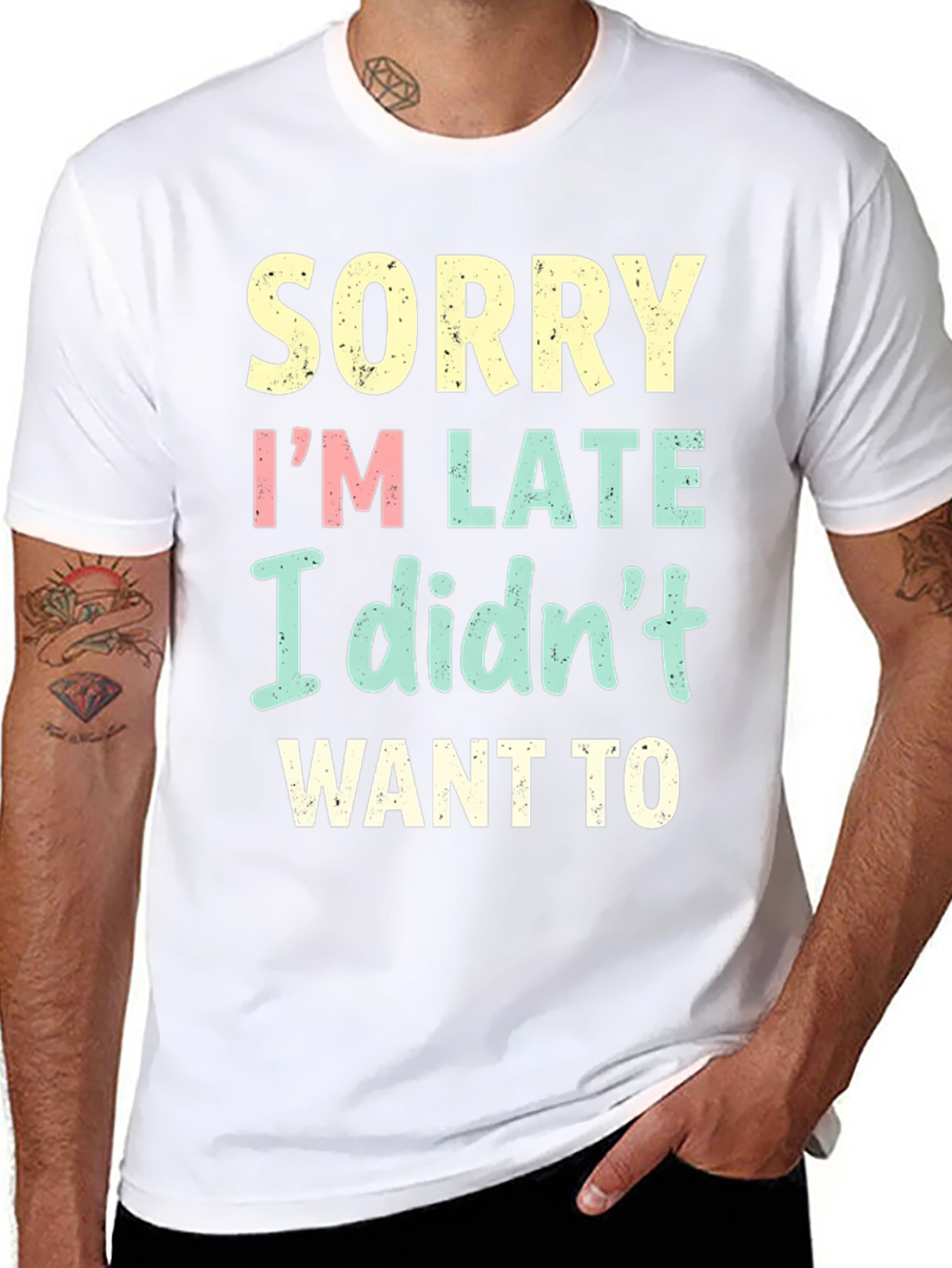 Funny Sorry Im Late T-Shirt