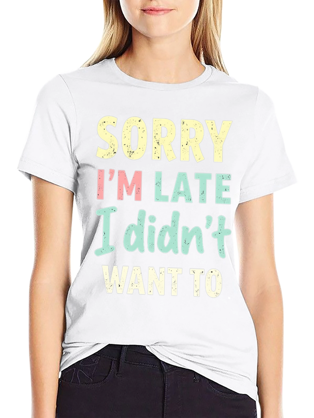 Funny Sorry Im Late T-Shirt