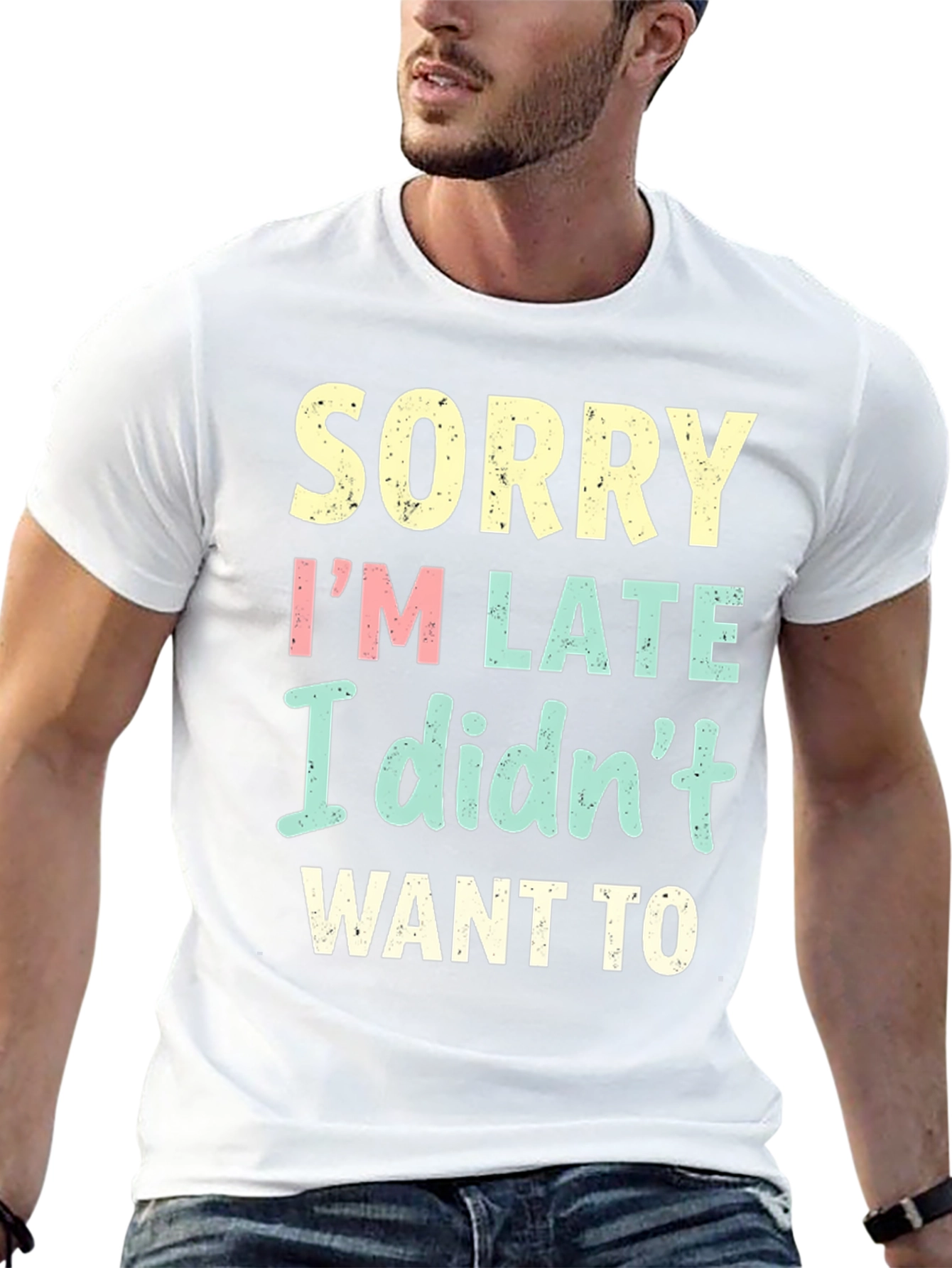Funny Sorry Im Late T-Shirt