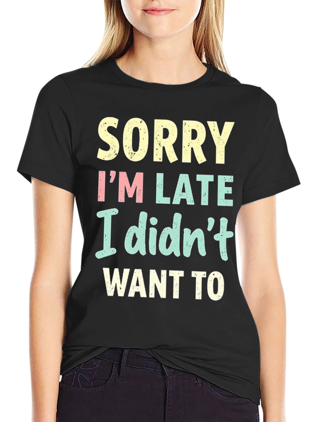 Funny Sorry Im Late T-Shirt