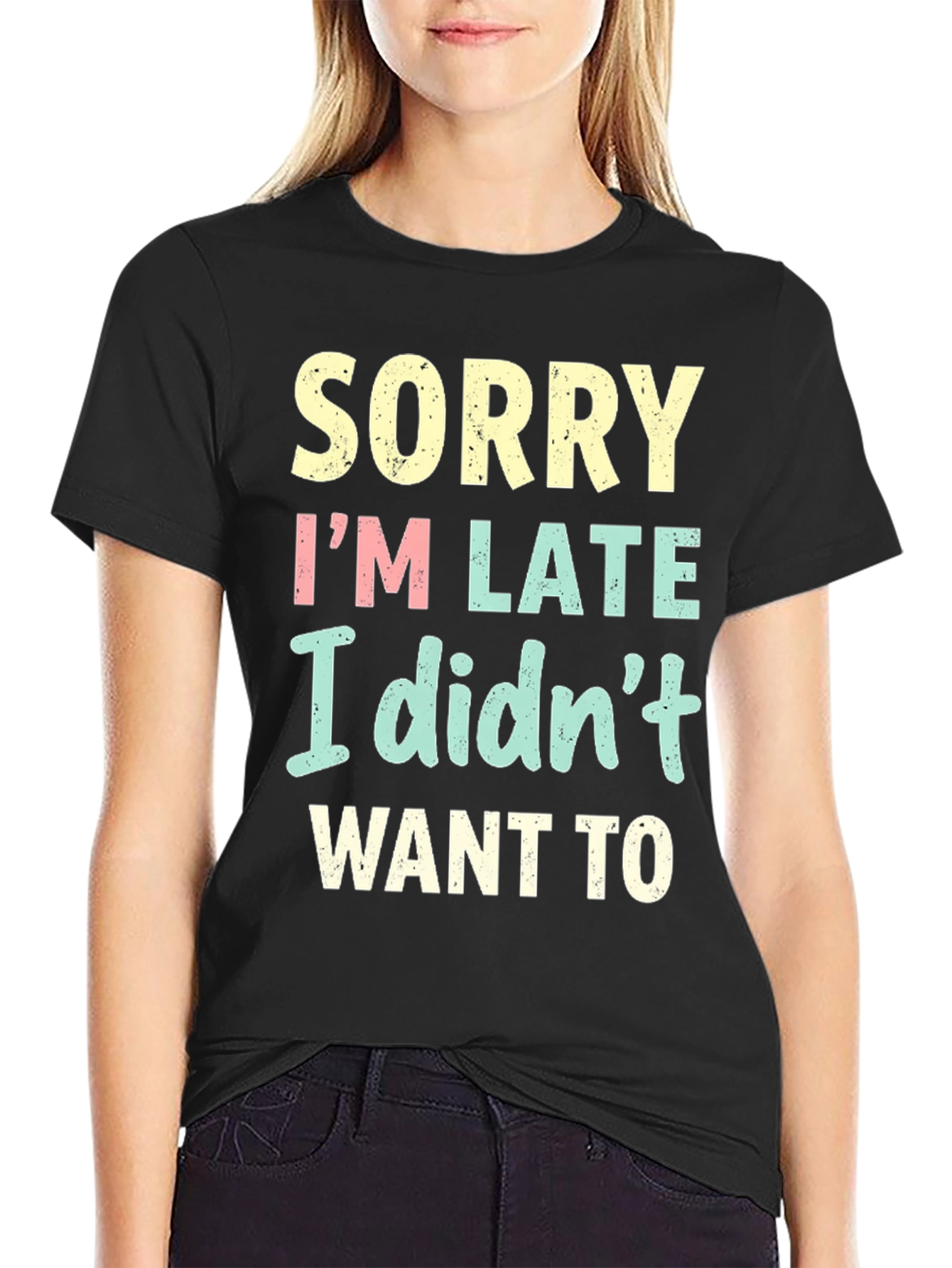 Funny Sorry Im Late T-Shirt