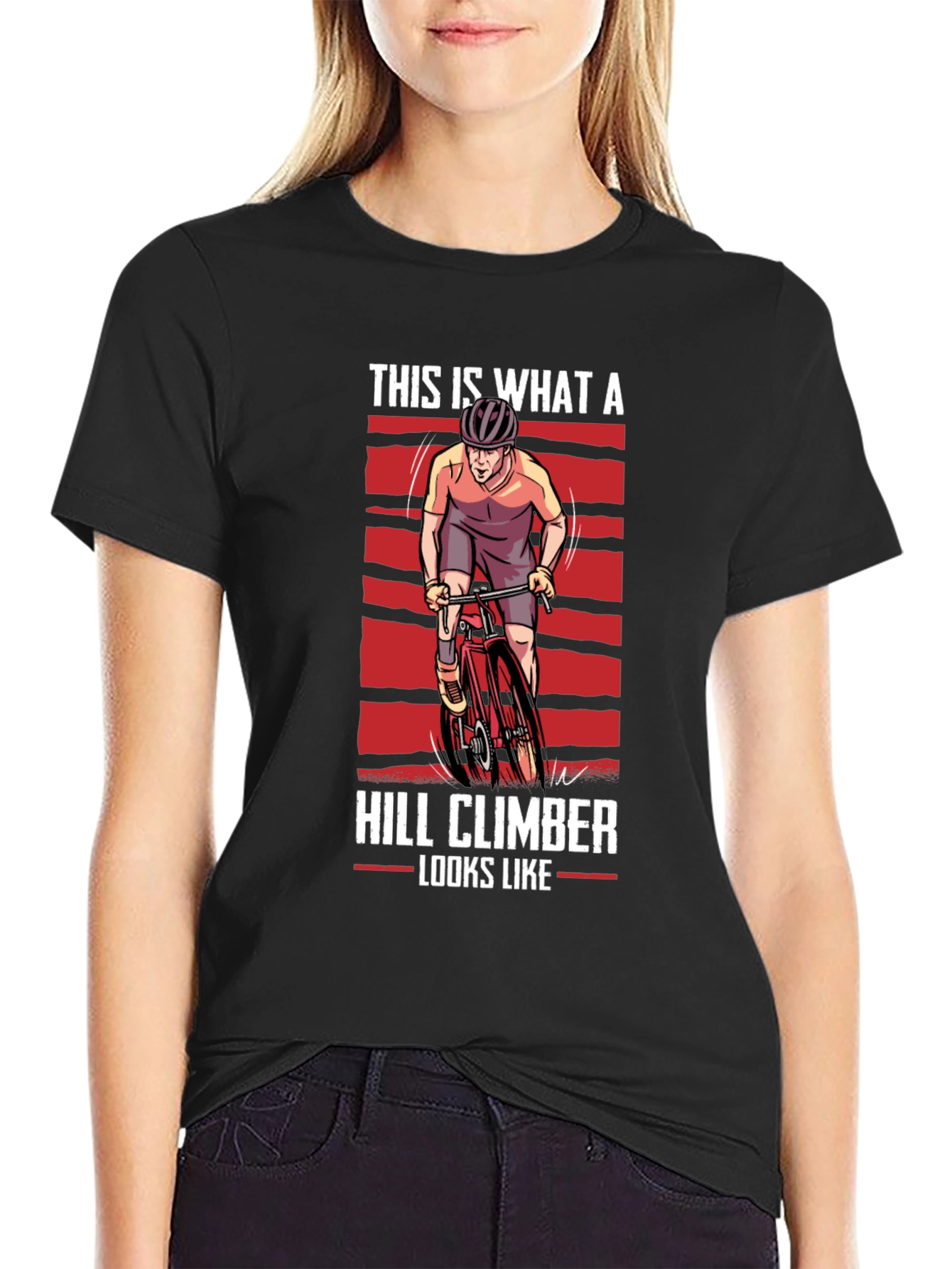 Hill Climber Cyclist T-Shirt - Ride in Style