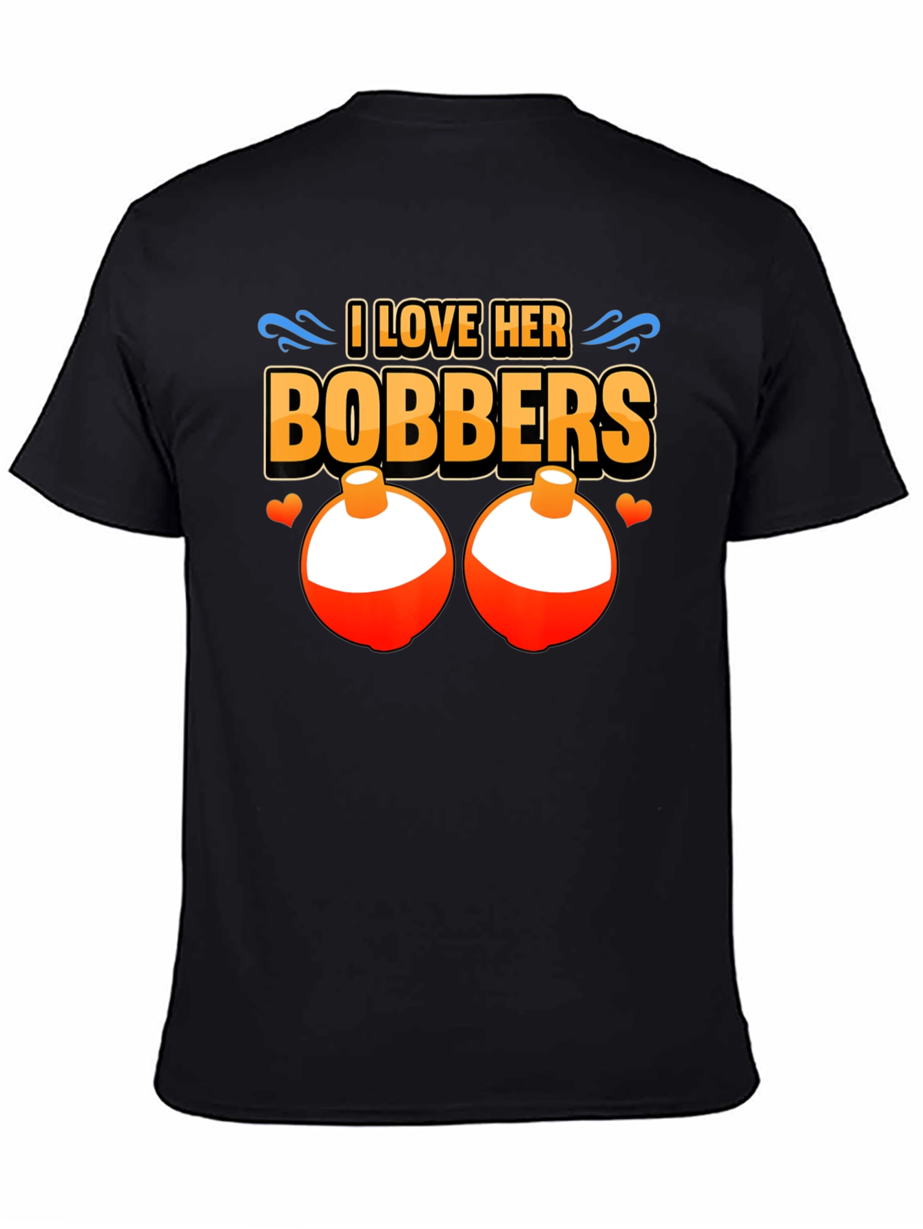 I Love Her Bobbers Fishing T-Shirt