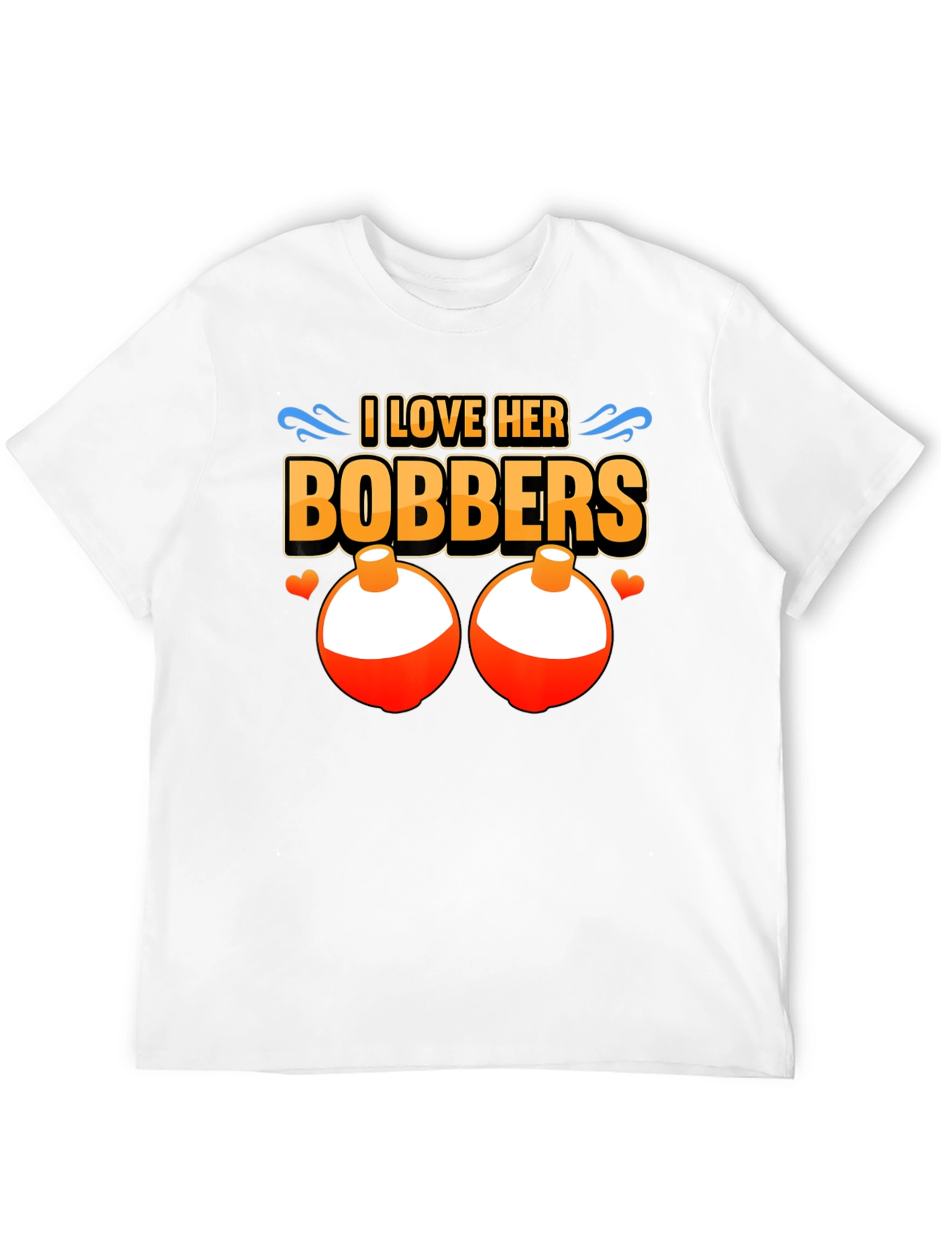 I Love Her Bobbers Fishing T-Shirt
