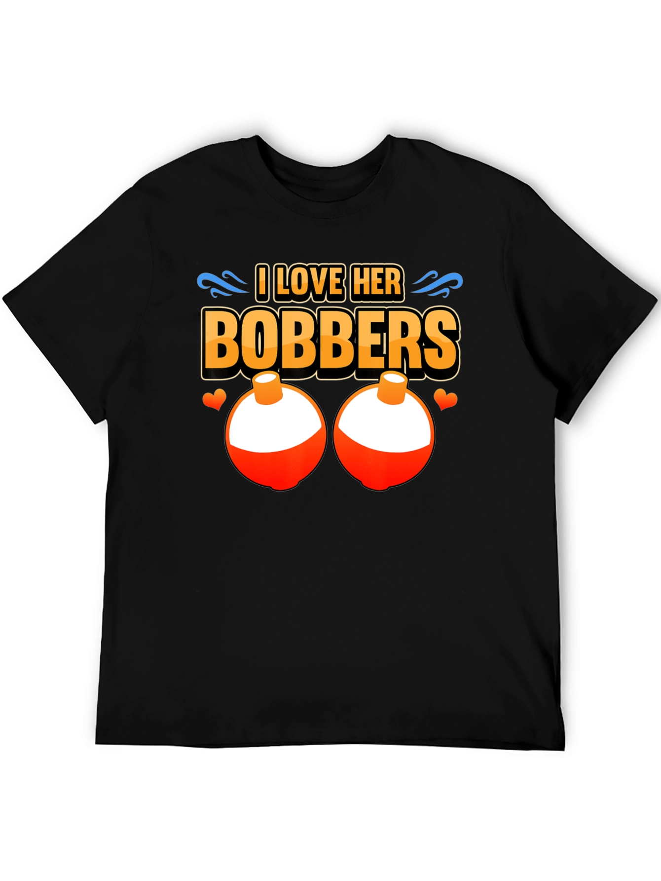 I Love Her Bobbers Fishing T-Shirt