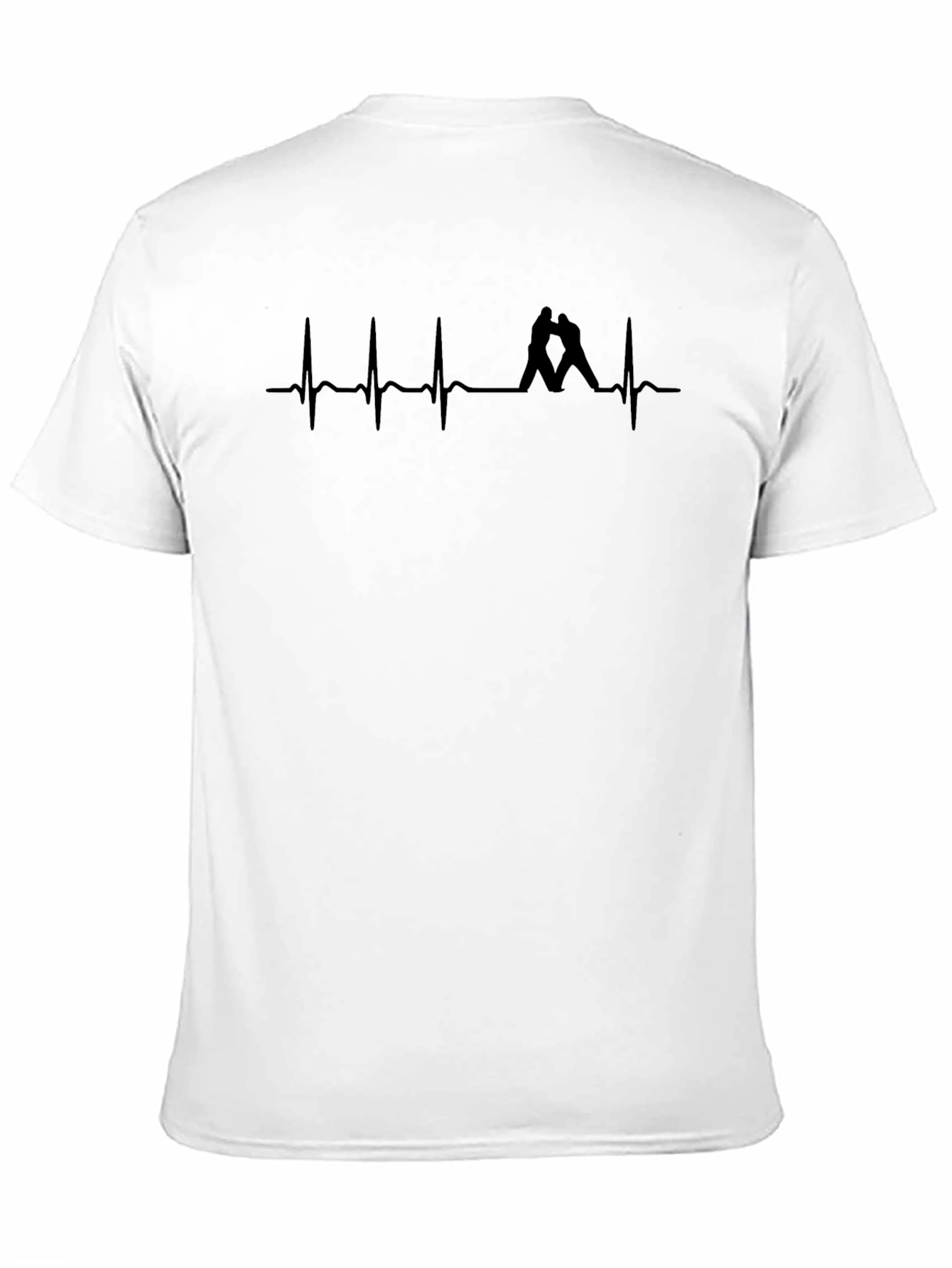 Wrestling Heartbeat Graphic Tee