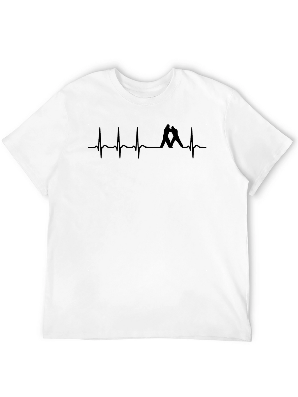 Wrestling Heartbeat Graphic Tee