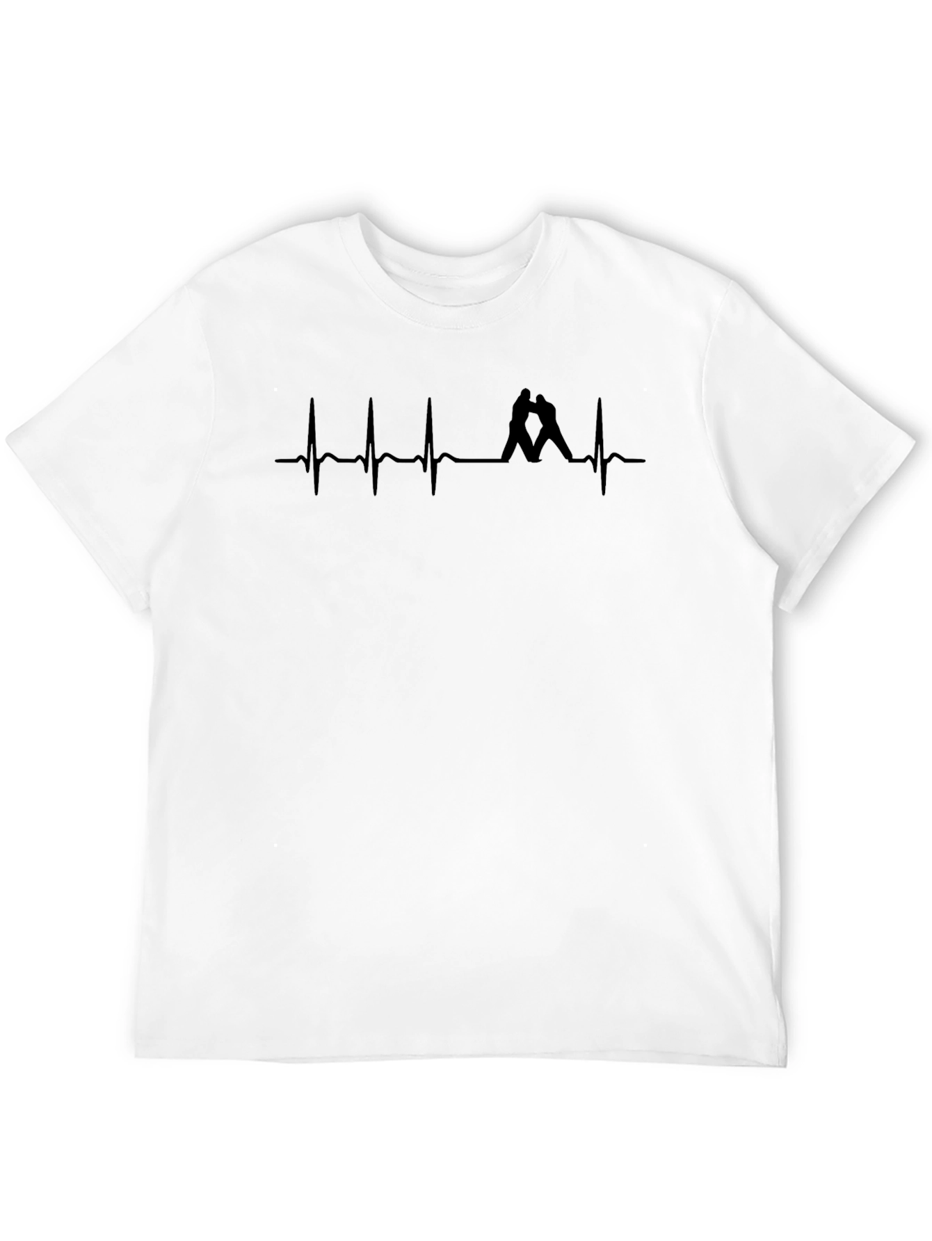 Wrestling Heartbeat Graphic Tee