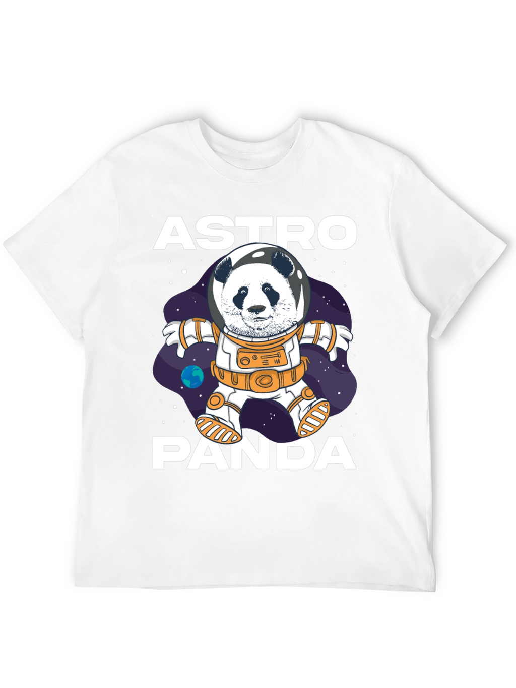 Astro Panda Graphic Tee - Space Adventure