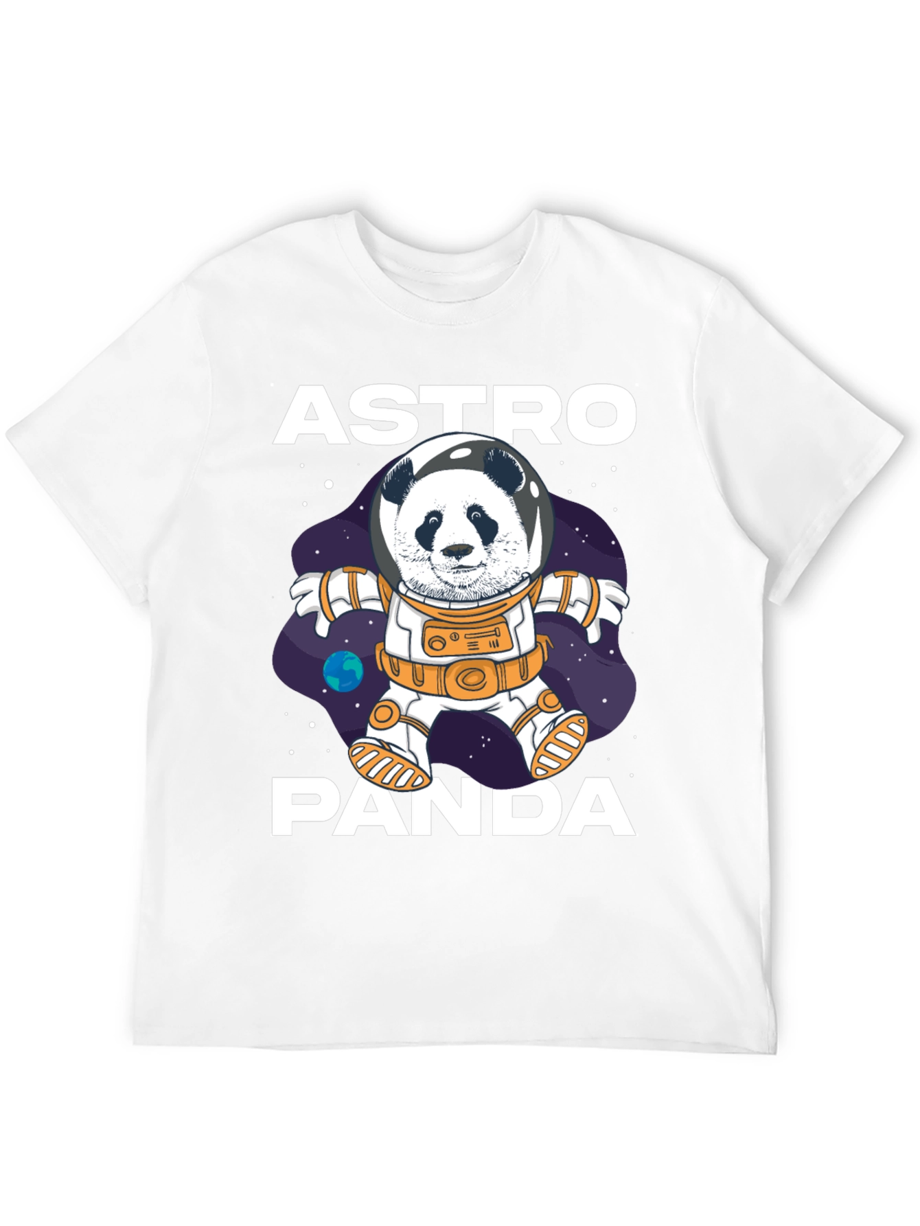 Astro Panda Graphic Tee - Space Adventure
