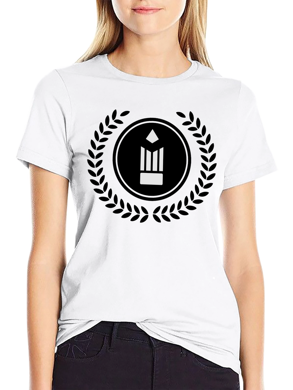 Pencil Logo Black T-Shirt
