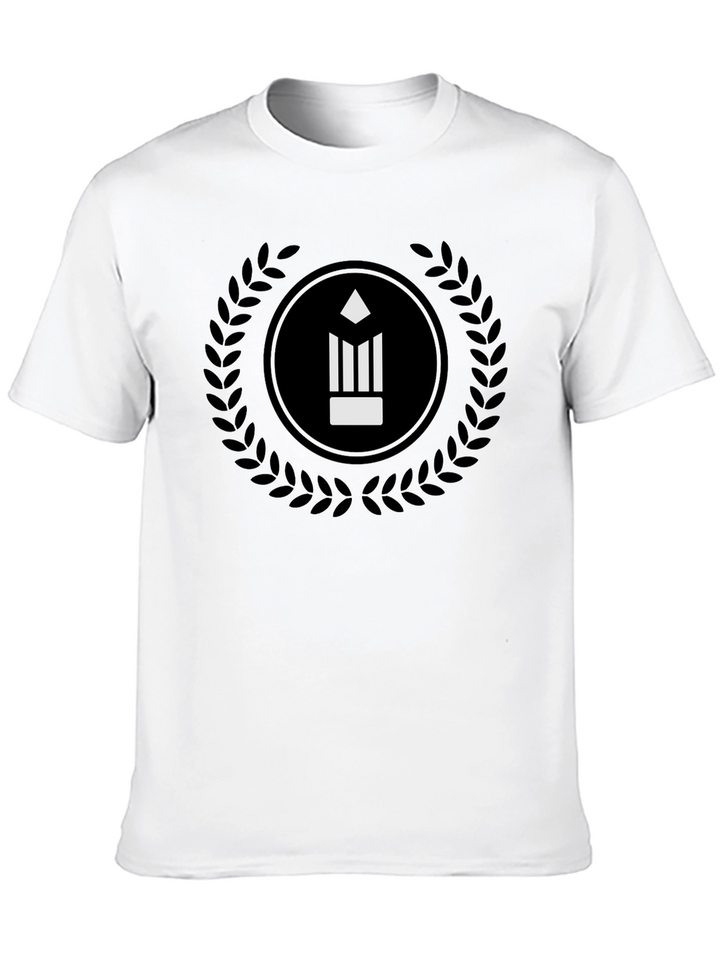Pencil Logo Black T-Shirt