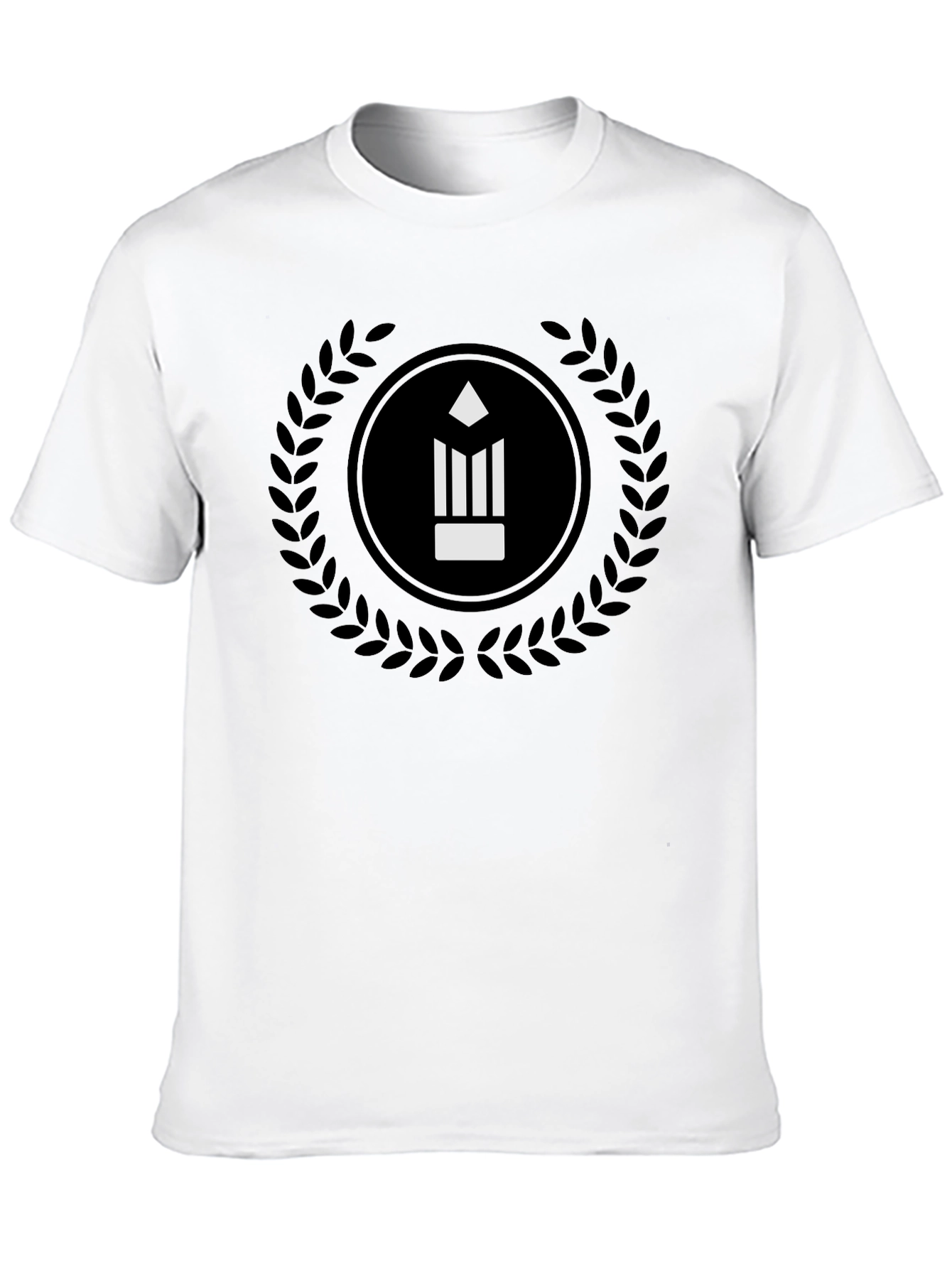 Pencil Logo Black T-Shirt