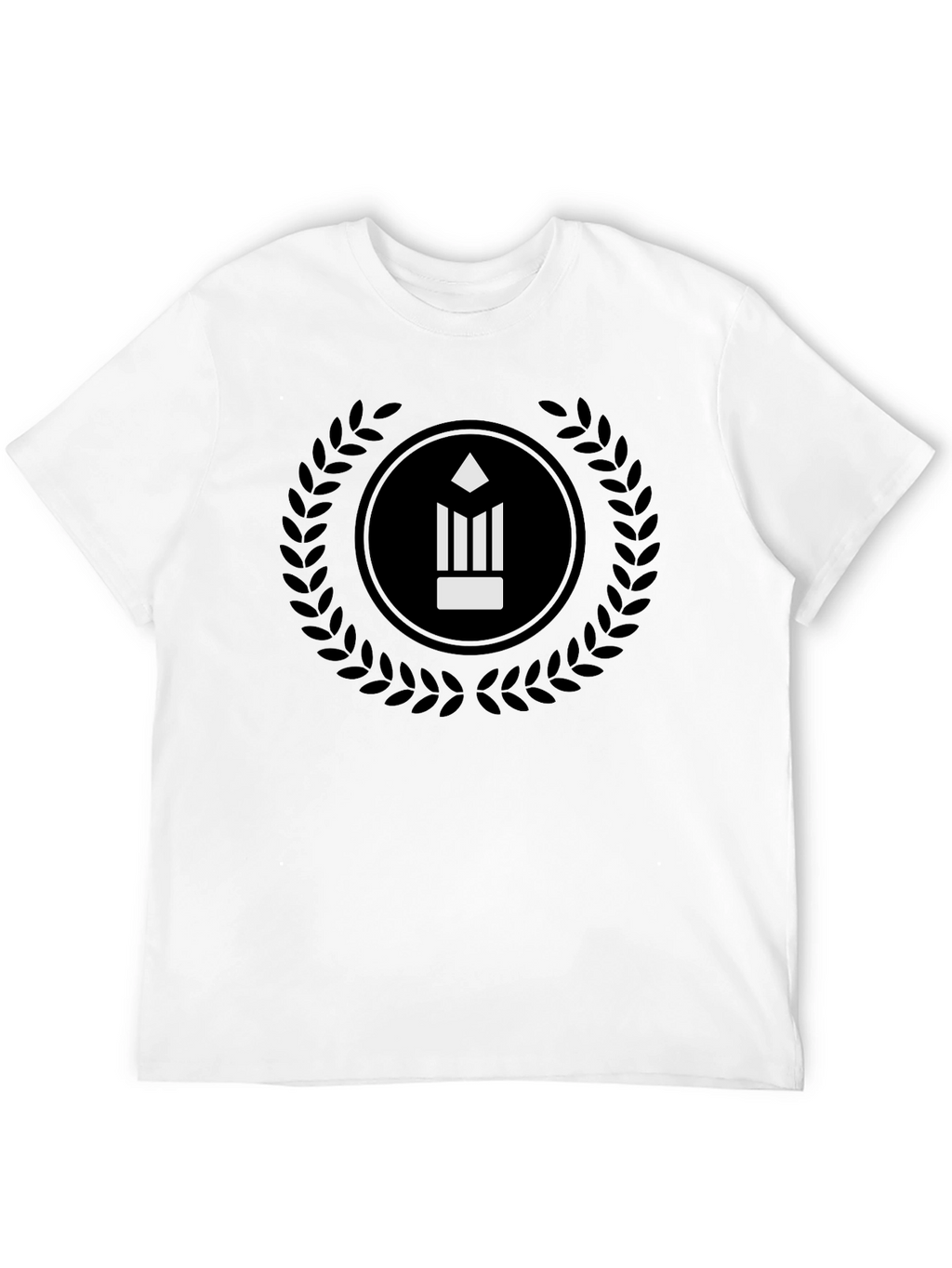 Pencil Logo Black T-Shirt
