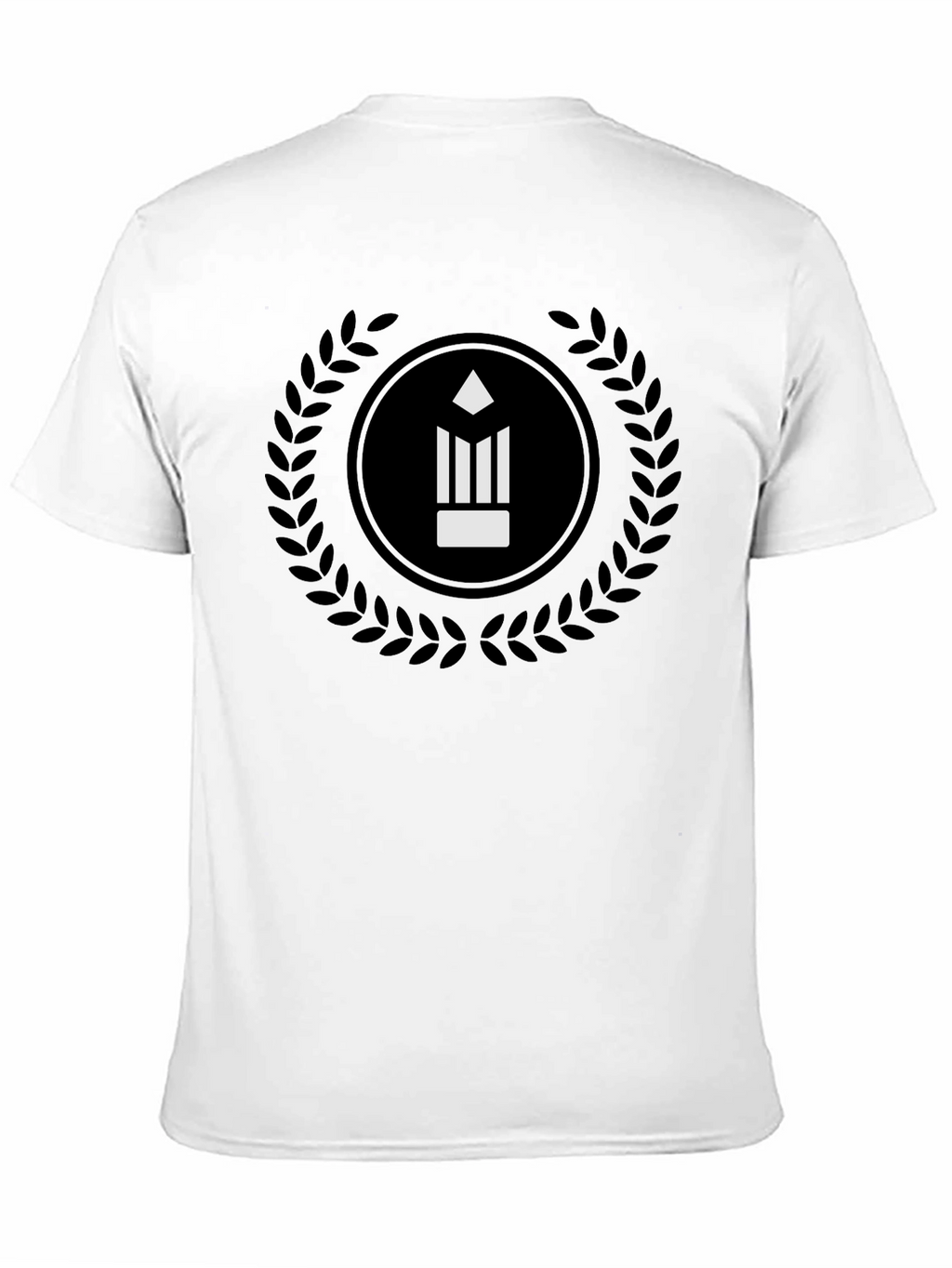 Pencil Logo Black T-Shirt
