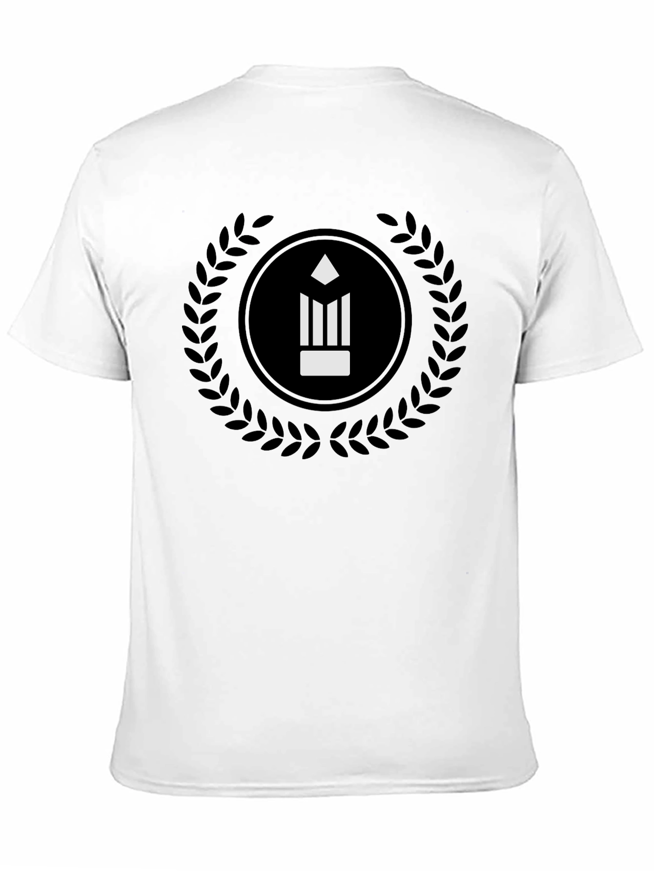 Pencil Logo Black T-Shirt