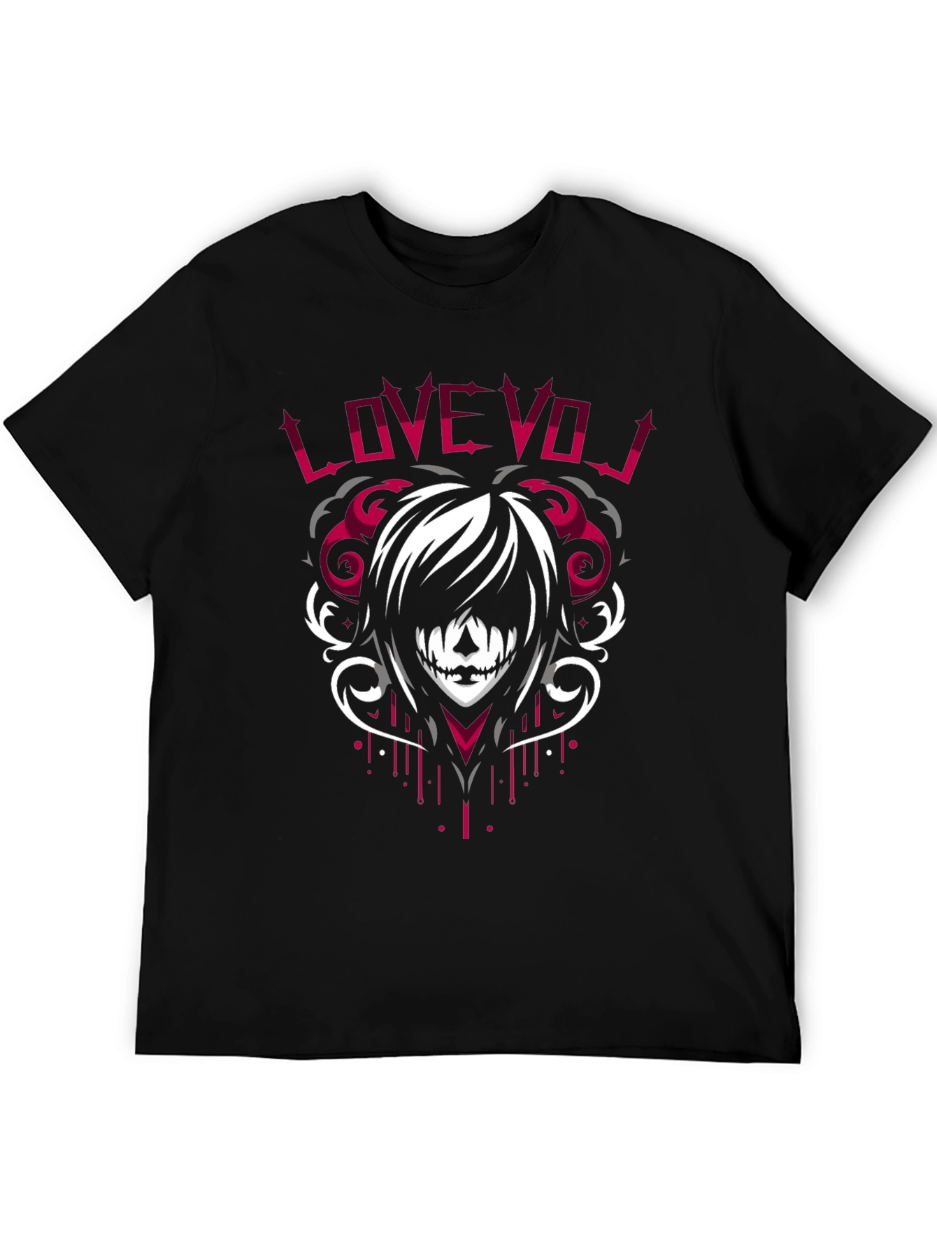 Love VOJ Graphic Tee - Emo Style
