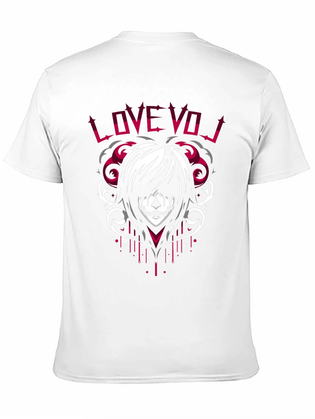 Love VOJ Graphic Tee - Emo Style