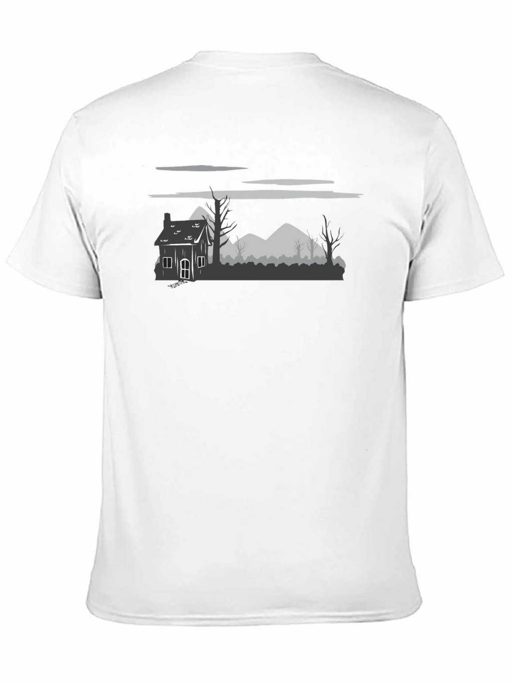 Spooky Landscape Graphic T-Shirt