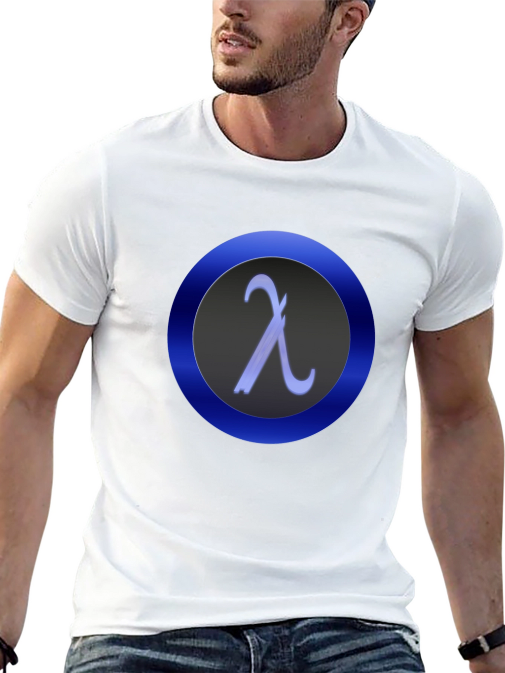 Lambda Symbol T-Shirt - Modern Geek Chic