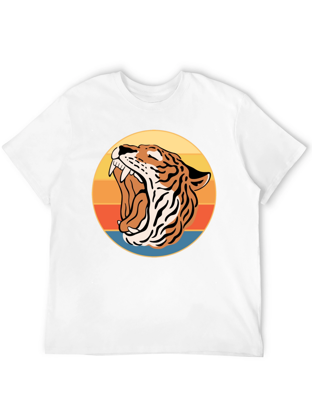Roaring Tiger Retro Graphic Tee