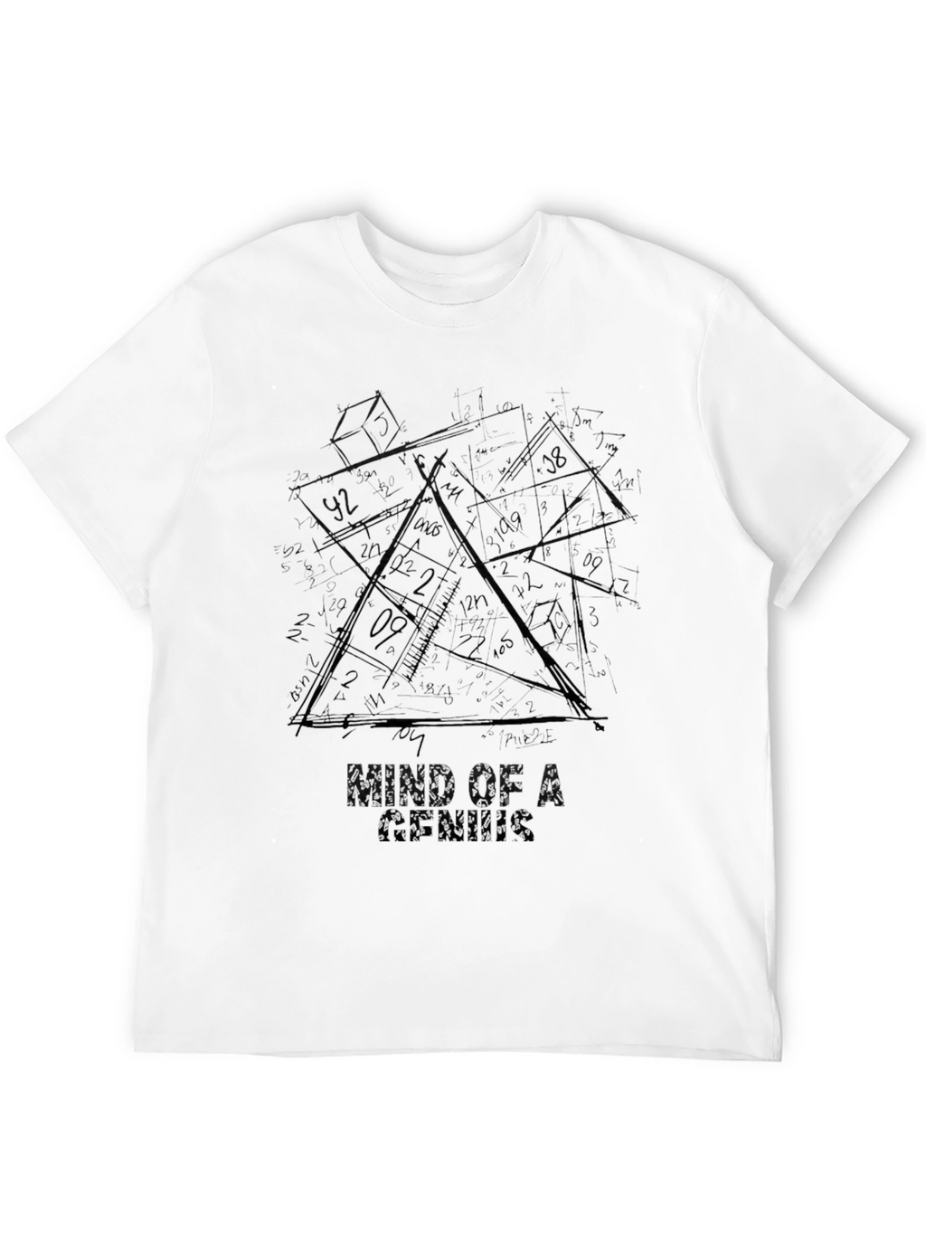 Mind of a Madman Black Graphic Tee