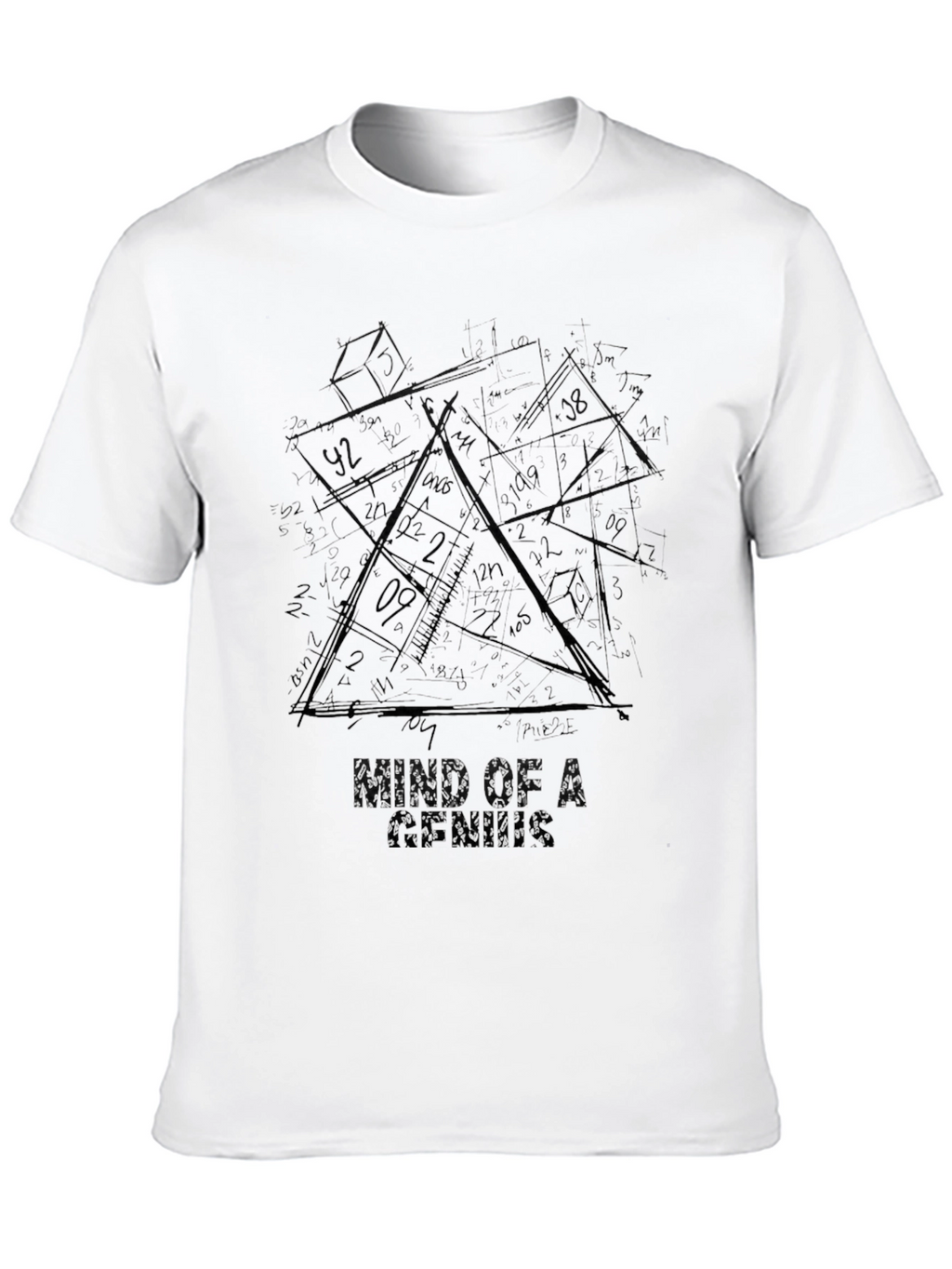 Mind of a Madman Black Graphic Tee