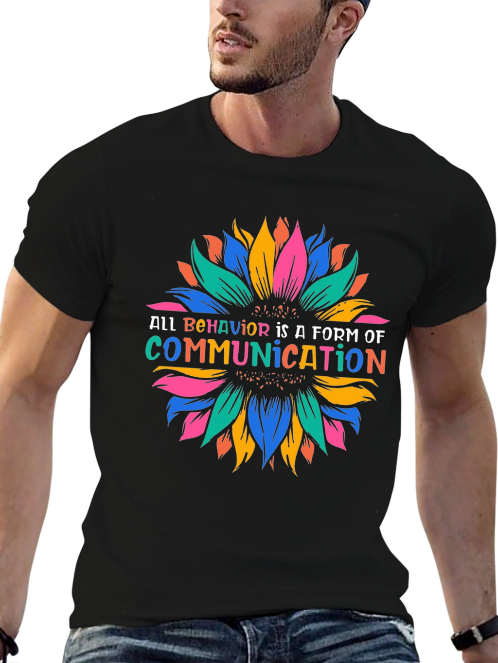 All Behavior is Communication Graphic Tee