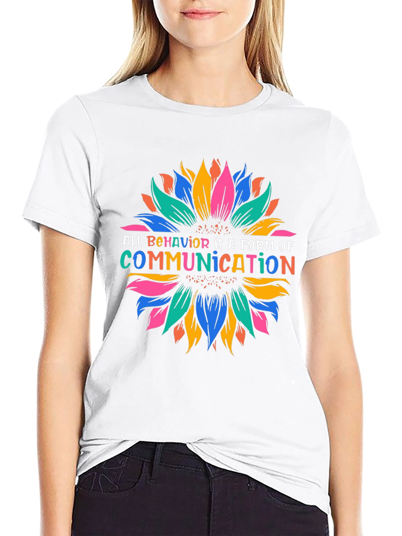 All Behavior is Communication Graphic Tee