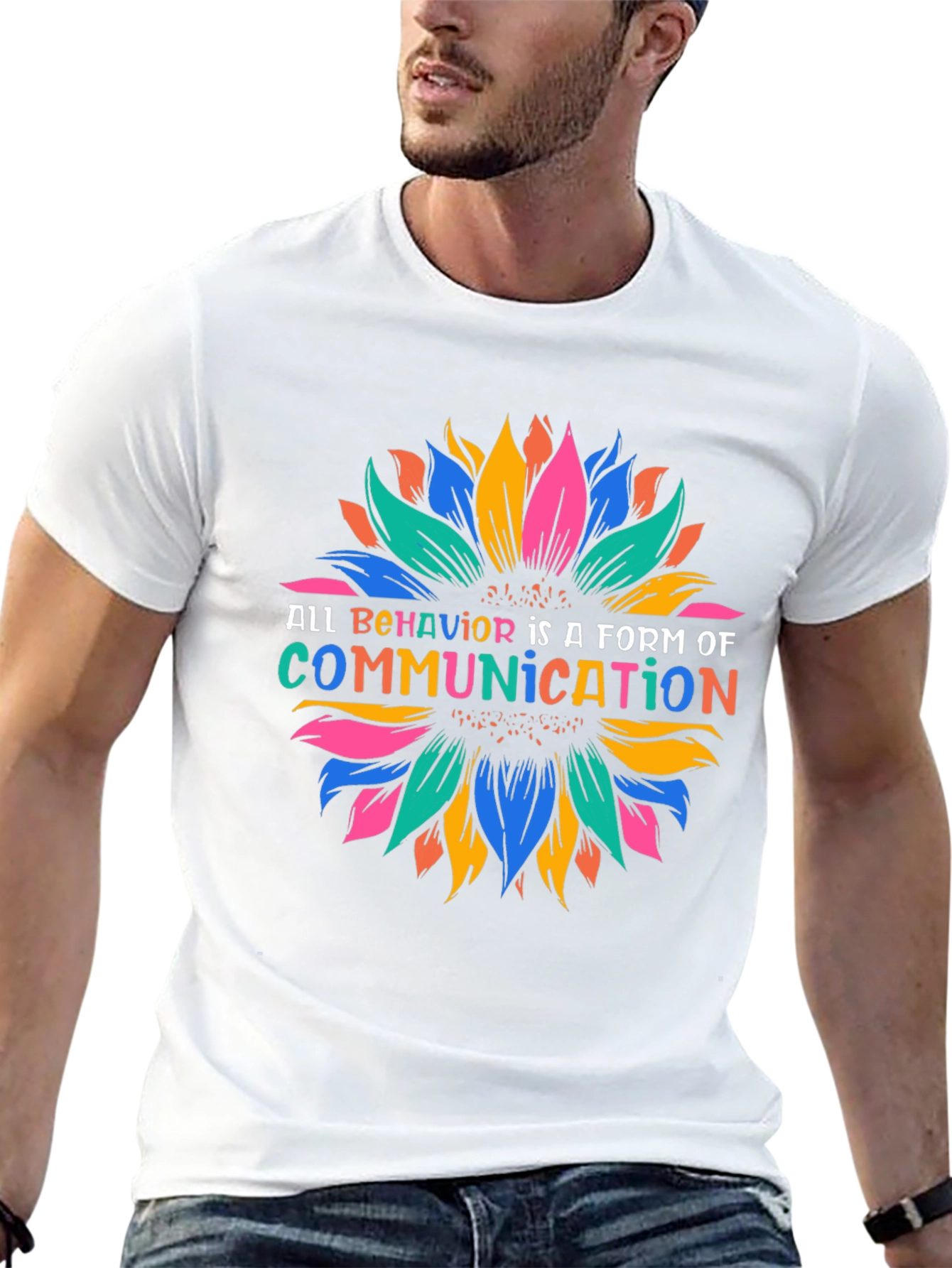 All Behavior is Communication Graphic Tee