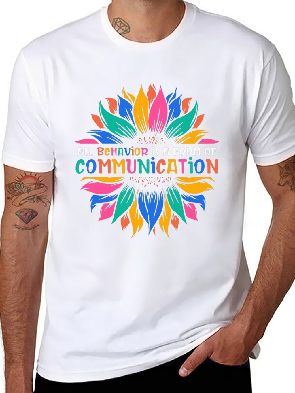 All Behavior is Communication Graphic Tee
